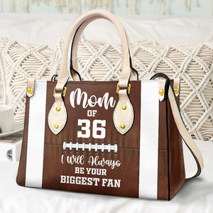 I Will Always Be Your Biggest Fan - Personalized Leather Bag - Gift For Mother, Grandma, Grandmother, Mother's Day | NA94