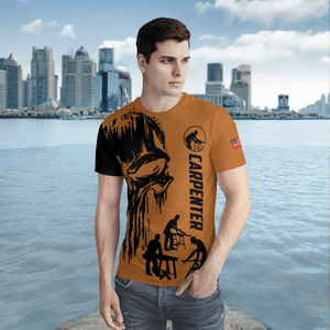 Veteran Carpenter 3D T-Shirt