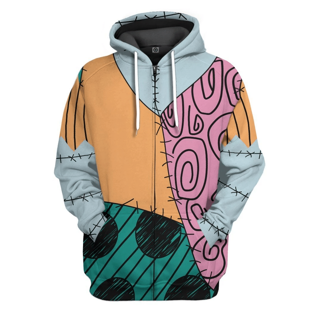 Nightmare before christmas sally hoodie on sale