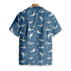 Shark Pirates Hawaiian Shirt