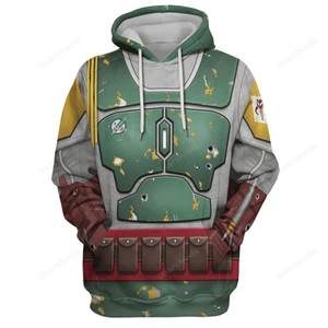 Star Wars Boba Fett Costume Hoodie Sweatshirt Sweatpants SWHS05