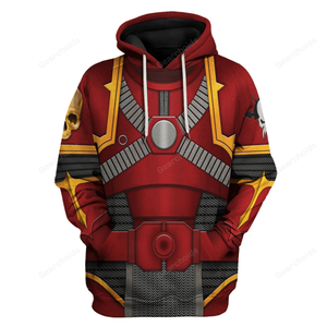 Crimson Slaughter Warband Colour Scheme - Costume Cosplay Hoodie Sweatshirt Sweatpants