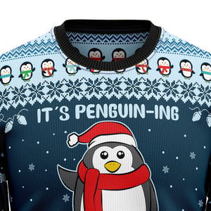 It's Penguin-ing Ugly Christmas Sweater