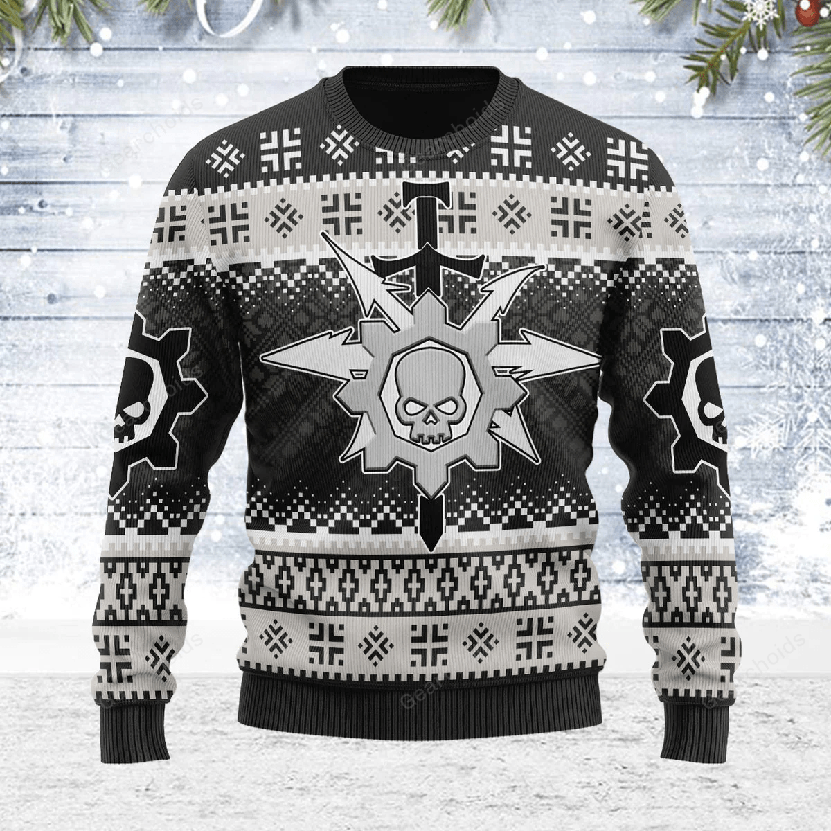 Warhammer Chaos Knights House Vextrix Iconic - Ugly Christmas Sweater