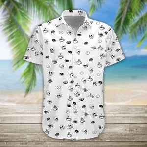 Skull Hawaiian Shirt For Men & Women