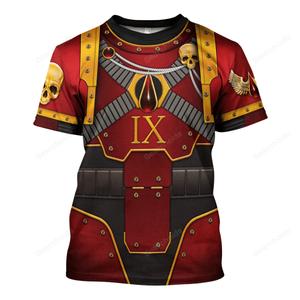 Warhammer Blood Angels IX Captain - Costume Cosplay Hoodie Sweatshirt Sweatpants WHHS111