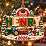 33526e9d 8f30 4dbc 8be0 bbfe8d1ce94d Personalized Henry Christmas farm ornament 1