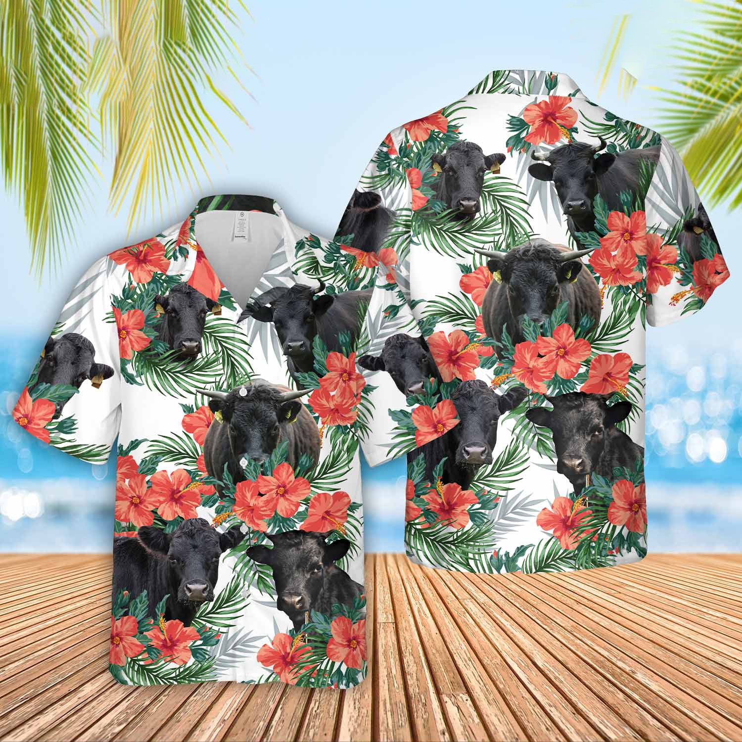 Unique Dexter Hawaiian Flowers Hawaiian Shirt