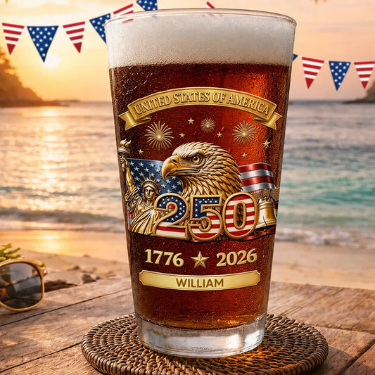3DEffectAmerica250thAnniversary PersonalizedBeerGlass NV1570 CLA3337 DEFAULT_68b325f8 4d0d 4b1d 8d88 93f750dcb431
