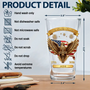 3DEffectAmerica250thAnniversary PersonalizedBeerGlass NV1570 CLA3337 MK4