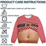 3DFunnyBodyHairyBellyGiftForHusband PersonalizedUnisexUglySweater MI406 CLA3693 MK6