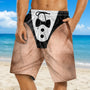 3DFunnyBodySwimTrunksManGroomsmen PersonalizedUnisexBeachShorts NV1594 CLA3597 MK1
