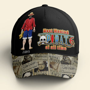 Most Wanted Of All Time One Piece - Personalized Classic Cap - Gift For Dad, Fathers Day - CL11 NA94