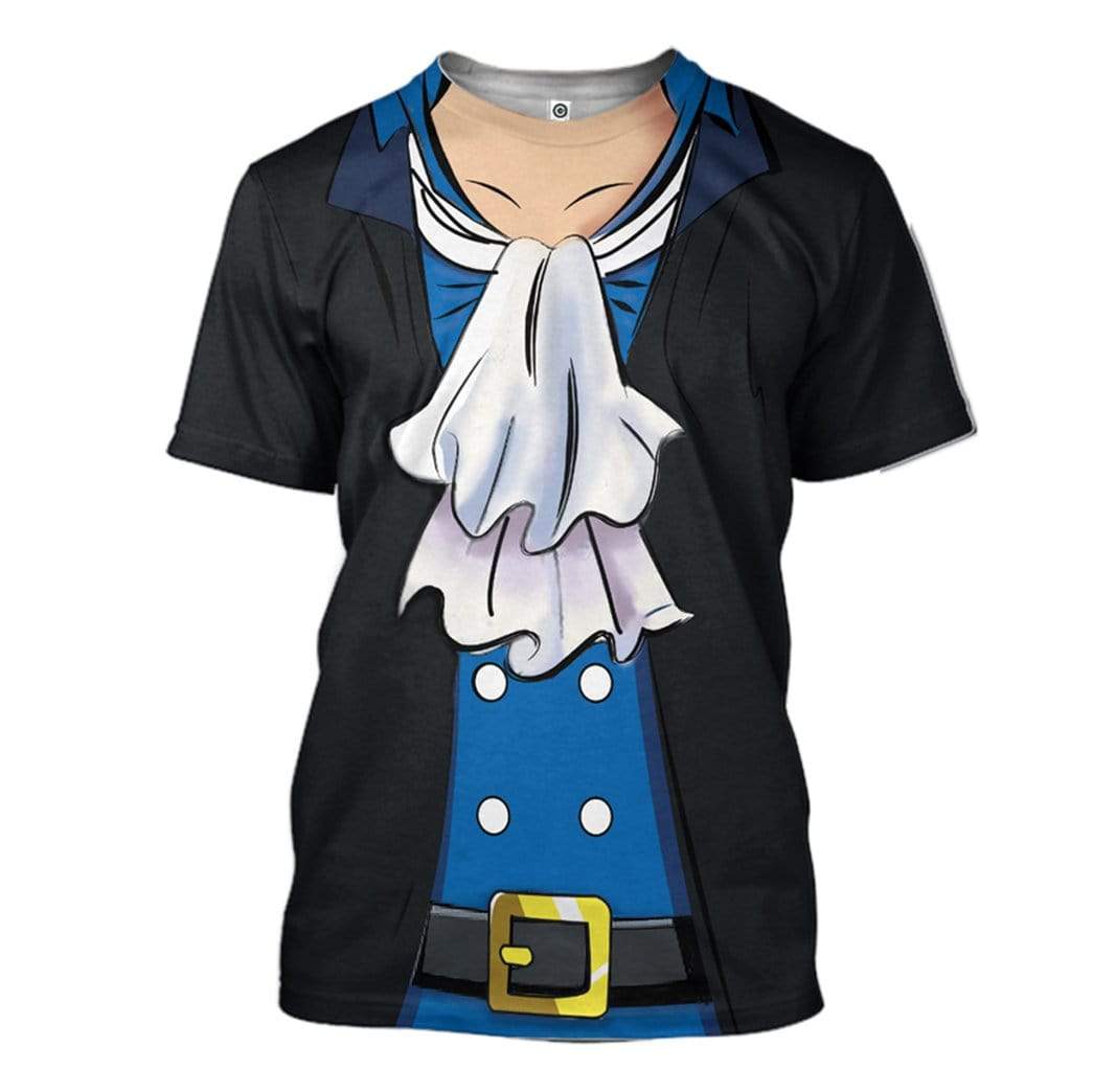 Sabo One Piece Costume Cosplay T-Shirt 3D For Men & Women