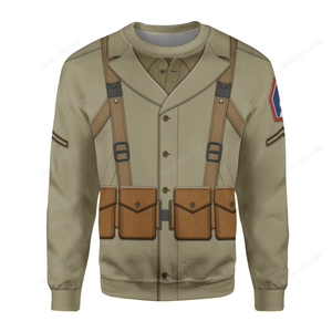 442nd Infantry Regiment Private Costume Hoodie Sweatshirt Sweatpants