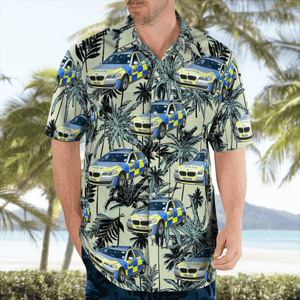 Metropolitan Police Service BMW 5 Hawaiian Shirt