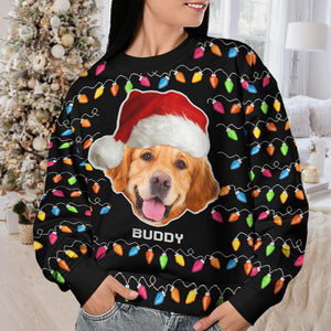 Custom Photo You're Pawsome - Personalized Ugly Sweater - Gift For Pet Owners, Pet Lovers NA94