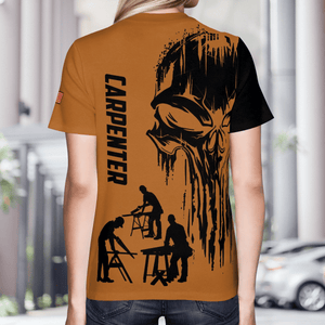 Veteran Carpenter 3D T-Shirt