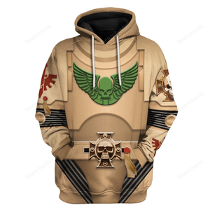 Indomitus Pattern Terminator Armor Dark Angels - Costume Cosplay Hoodie Sweatshirt Sweatpants WHHS44