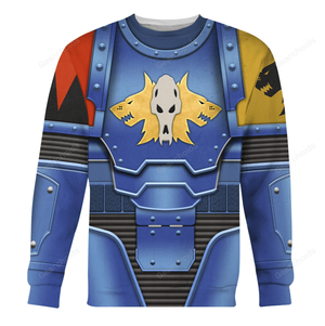 Space Wolves In Mark III Power Armor - Costume Cosplay Hoodie Sweatshirt Sweatpants WHHS169