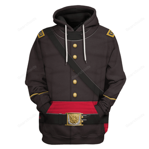 Union Army- Captain Of Infantry Uniform Hoodie Sweatshirt Sweatpants