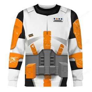 Star Wars Commander Cody Costume Hoodie Sweatshirt Sweatpants SWHS46