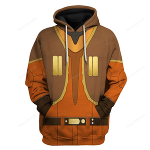 Star Wars Ezra Bridger's Costume Hoodie Sweatshirt Sweatpants SWHS79