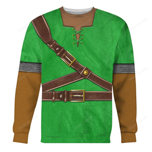 Link Iconic Costume Hoodie Sweatshirt Sweatpants ZDHS06