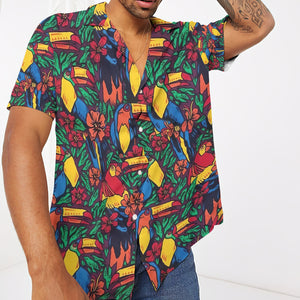 Parrots And Toucans Ace Ventura Pet Detective Custom Hawaii Shirt