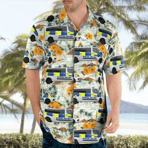 Metropolitan Police Service Ford Transit Hawaiian Shirt