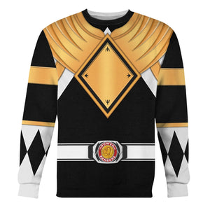 Black Ranger Dragon Shield  Mighty Morphin Power Ranger - Hoodie Set, Sweatshirt, Sweatpants