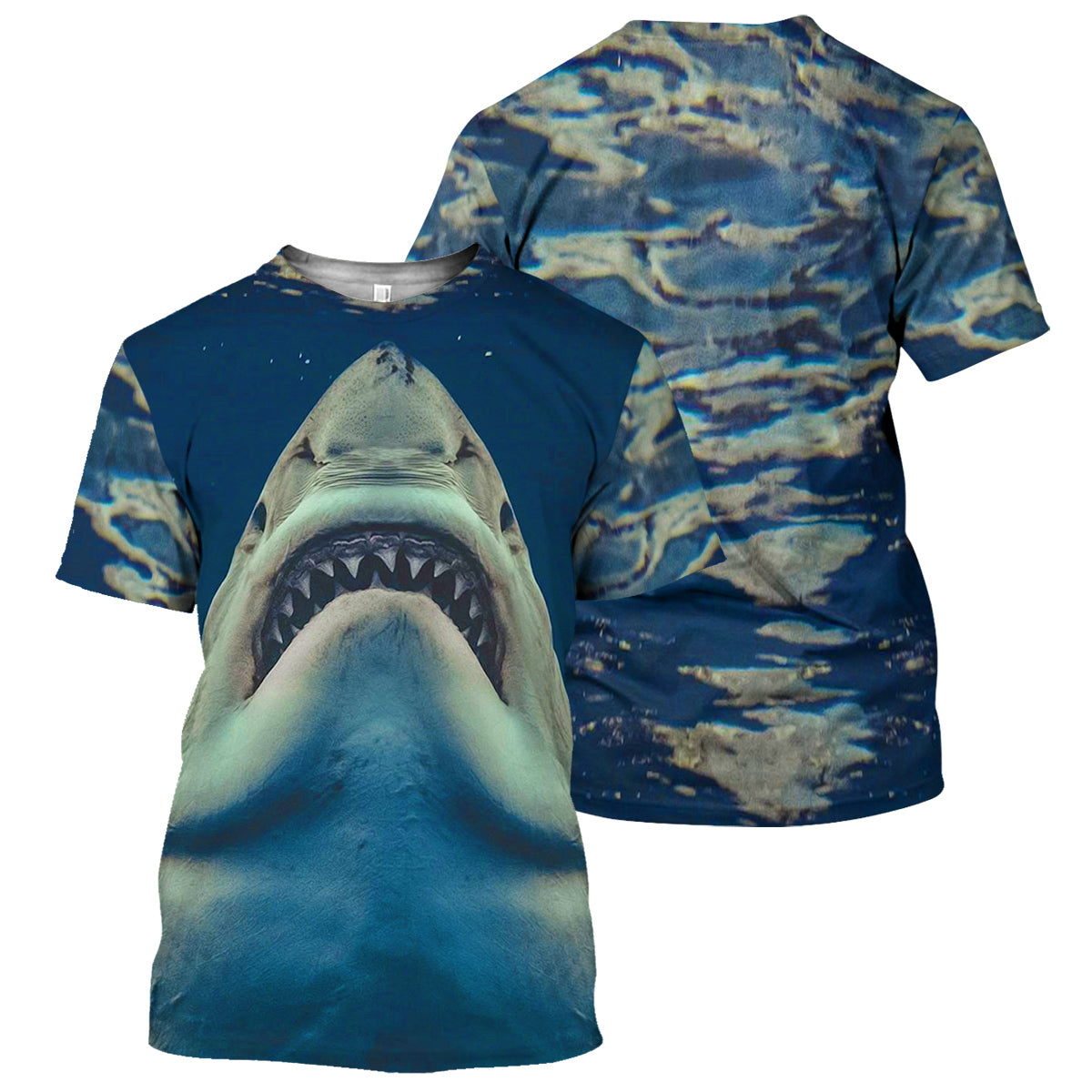 Shark 3D All Over Printed T-Shirt For Men, Women