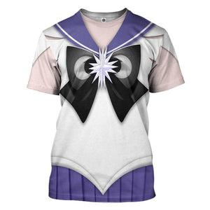 Sailor Saturn Costume Cosplay T-Shirt 3D