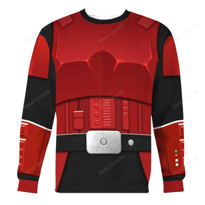 Star Wars Imperial Royal Guard Armor Hoodie Sweatshirt Sweatpants Tshirt Hawaiian shirt SWHS73