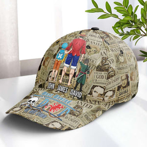 The Greatest Dad In The World One Piece - Personalized Classic Cap - Gift For Dad, Fathers Day - CL11 NA94