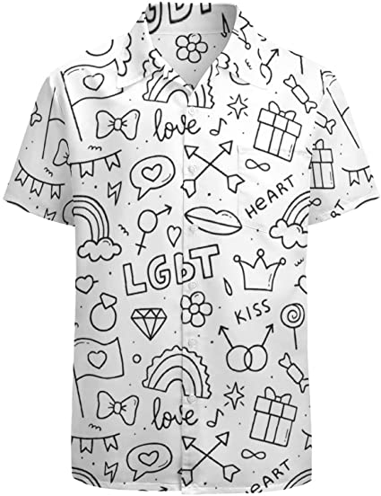 Pride Hawaiian Shirts, Pride Gay Hawaii Shirt, Lesbian Hawaiian Shirt