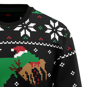T-Rex Ugly Christmas Sweater For Men And Women