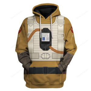 Star Wars Paige Tico's Pilot Costume Hoodie Sweatshirt Sweatpants Tshirt Hawaiian shirt SWHS84