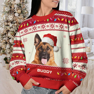 Custom Photo Pet Is Your Best Friend - Personalized Ugly Sweater - Gift For Pet Lovers, Pet Owners NA94