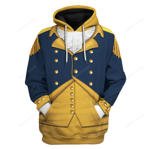 George Washington Indispensable Man Uniform Hoodie Sweatshirt Sweatpants