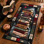 LA02. Creepy Reading Nook Gifts For Book Lovers - Personalized Quilted Table Runner