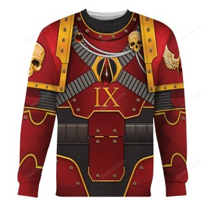 Warhammer Blood Angels IX Captain - Costume Cosplay Hoodie Sweatshirt Sweatpants WHHS111