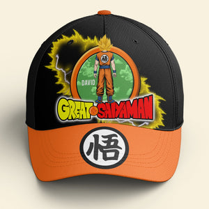 Dragon Ball The Best Saiyanman  - Personalized Classic Cap - Gift For Dad, Husband, Fathers Day - CL03 NA94