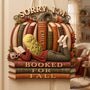 Sorry I'm Booked For Fall Gift For Her - Personalized Wood Sign LA02