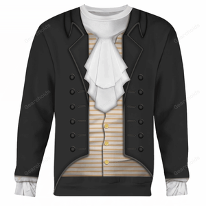 U.S. President Thomas Jefferson Costume Hoodie Sweatshirt Sweatpants