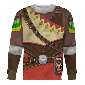 Snowquill Armor Set Link Hoodie Sweatshirt Sweatpants ZDHS13