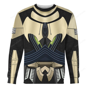 FamilyStore Star Wars General Grievous Costume Hoodie Sweatshirt Sweatpants SWHS86