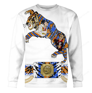 Elvis Presley Tiger  - Costume Cosplay Hoodie Sweatshirt Sweatpants