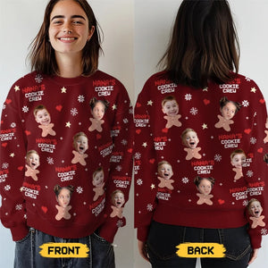 Custom Photo Memories Are Made When We All Get Together - Personalized Ugly Sweater - Christmas Gift For Mom, Grandma - NA94