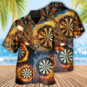 Darts Fire Crazy - Hawaiian Shirt For Men